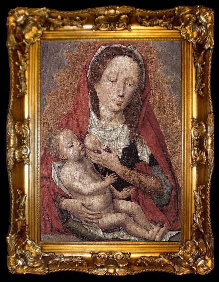 framed  Hans Memling Virgin and Child, ta009-2